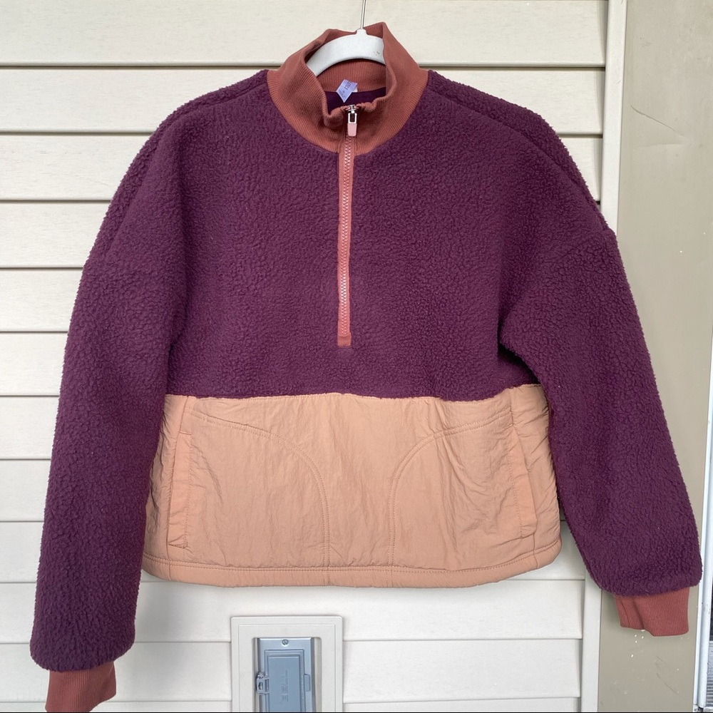 Fabletics, Cropped, Half-Quarter Zip Jacket! - image 2